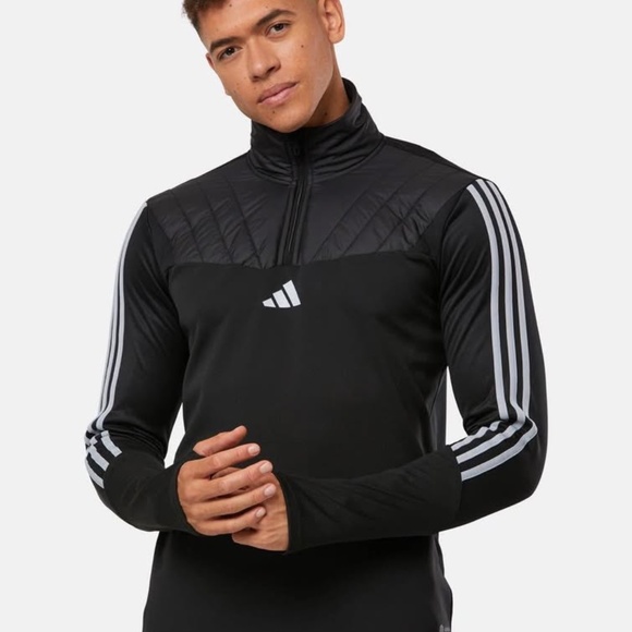 BRAND NEW men adidas tiro 23 winterized black top size S - Picture 1 of 9